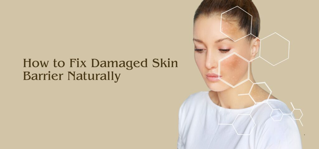 how to fix damaged skin barrier naturally
