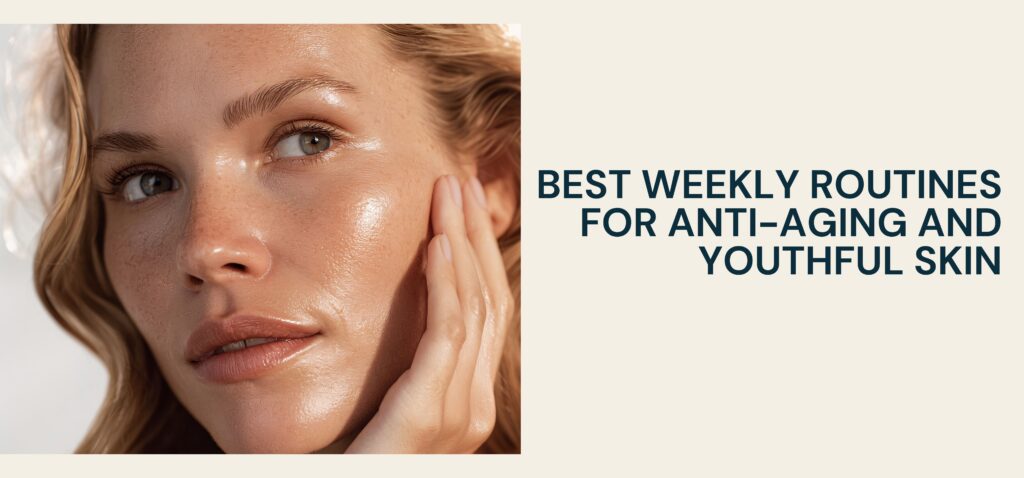 best weekly routines for anti aging and youthful skin