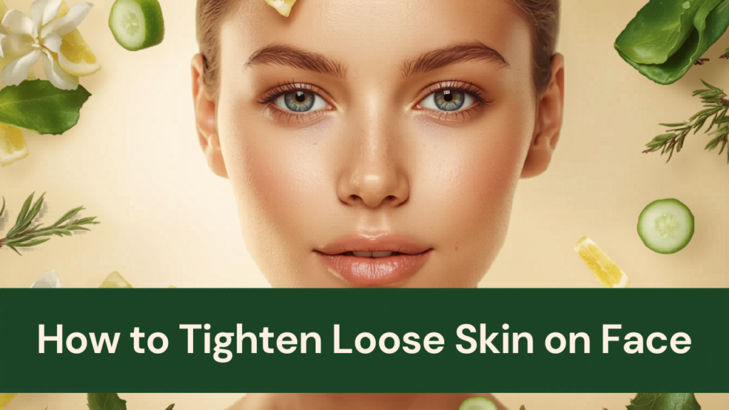 How to Tighten Loose Skin on Face